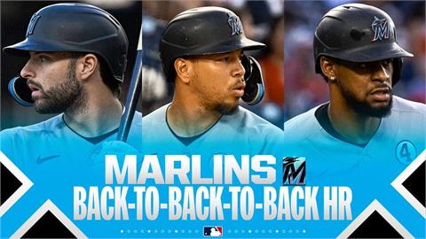 MLB(影)／連兩天單局「背靠背靠背」開轟！馬林魚「瘋狂五局上」再寫隊史紀錄