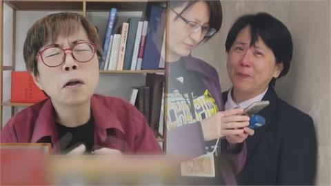 邱慧洳痛哭投藍版醫療法　黃智賢質疑：是誰說了什麼？