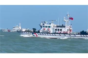 中國海警襲擾不斷　海巡艇一對一全程監控強勢驅離