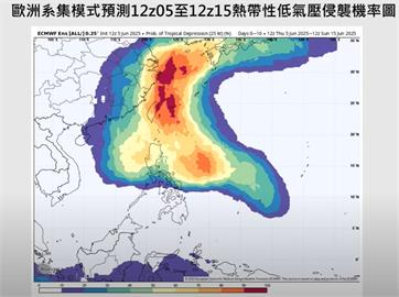 降雨熱區曝光！環境有利颱風「蝴蝶」生成　專家PO圖揭「撲台關鍵」