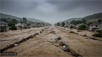 中國中南部遭暴雨狂襲！洪災土石流奪8命、萬人緊急撤離