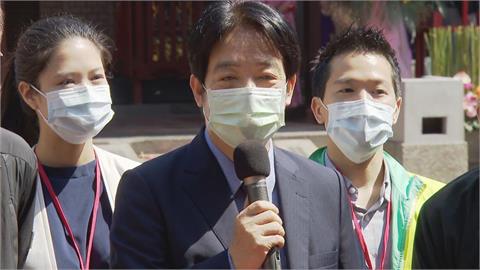 快新聞／傳長者憂心疫苗副作用不願接種　賴清德：施打前有醫師專業診療評估