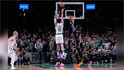 NBA(影)/最後一秒神奇絕殺!塔圖姆狂轟40分 塞爾提克1分驚險過關