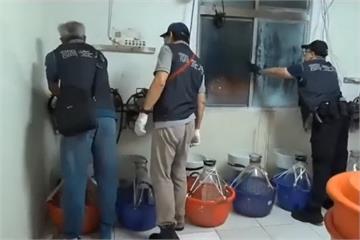 異想天開「漁毒共生」 調查局台南市處查獲大型安毒工廠