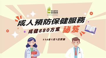 年輕族群也要當心三高！成人預防保健服務30歲就可檢查　超過30萬人受惠