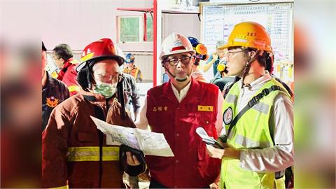 快新聞／高雄興達電廠大爆炸　陳其邁趕赴現場了解事故原因