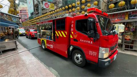 基隆廟口夜市中心「奠濟宮」清晨突竄火　廟方質疑：蓄意縱火