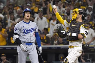 MLB（影）／大谷翔平「這兩戰涼了」！三分砲霸氣甩棒後　僅1安打道奇2連敗