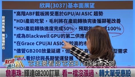 週日趴(影)／達人:黃仁勳旋風 一台廠搶下GB200 HDI板一半訂單
