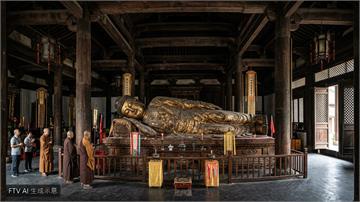 中國最大獨木雕刻臥佛　歷經840年完好無損祕訣曝光