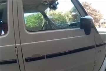 1歲幼童反鎖豪車內　淡水警大熱天果斷破窗救援