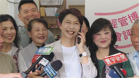 快新聞／初選險勝嗨Call致謝！王世堅不敢居功　陳亭妃笑得合不攏嘴