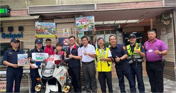 開學啦！萬華警重機護交通迎新生　加強交通疏導取締