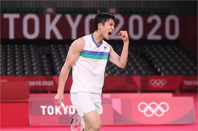 羽球(影)／周天成鏖戰3局退安東森　4強強碰地主好手石宇奇