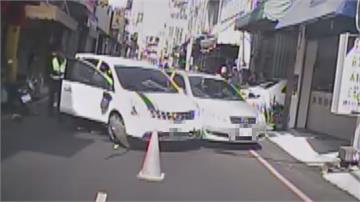 考試太緊張？女開車暴衝 苗栗鬧區狂踩油門連撞3車