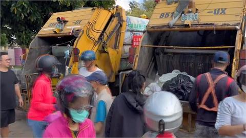 金紙灰燼丟垃圾車「粉塵爆炸」　彰化清潔隊員嚇壞