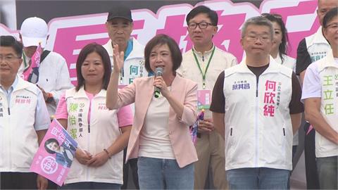 快新聞／何欣純拚戰台中！海線競總成立　張惇涵現身挺：讓她拚捷運藍線