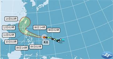 鳳凰增中颱！最快下週一發海警　南北風雨最大時間曝