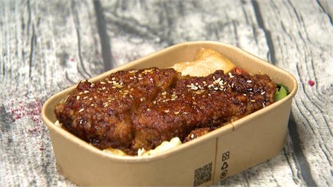 量販超市推平價便當　滷排骨+3種配菜60元