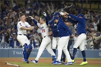 MLB(影)/大谷單場4次上壘跑回球隊首分 道奇10局下敲再見安逆轉氣走馬林魚