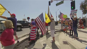 美多州逐步解封 加州海灘仍關引抗議 