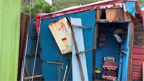 颱風帶來龍捲風？　台東達仁居民：用爬的　抱石柱才沒被捲走