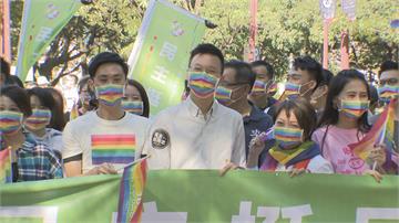 林飛帆嗆不敢參加同志遊行 江啟臣：尊重多元社會