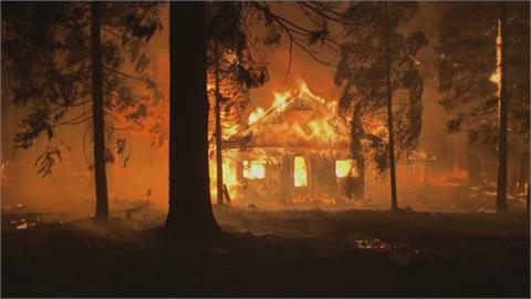 美西野火燒不停　北加州已燒掉3座台北市面積