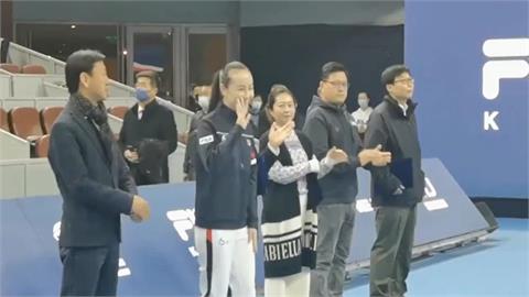 環時總編最新推特影片 彭帥現身北京青少年網球賽  