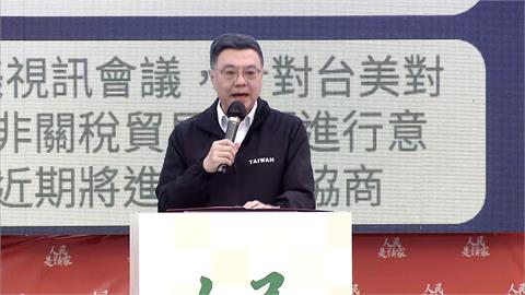 人民是頭家！卓揆領軍赴新竹宣講　民眾風雨無阻力挺