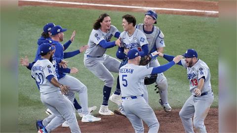 MLB(影)／道奇延長賽11局5:4逆轉勝奪冠！　山本由伸獲世界大賽MVP