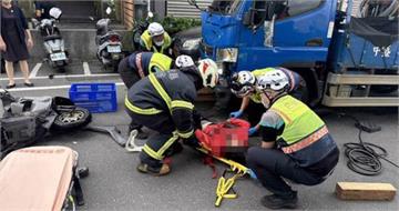 彰化祖孫返校路遇死劫　剛退休祖母遭貨車捲亡