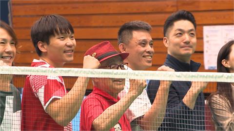世壯運羽球賽事！　１０４歲林友茂合體李洋奪勝
