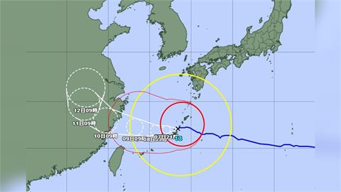 白海豚颱風直撲沖繩 逾約400航班停飛、大眾運輸停駛