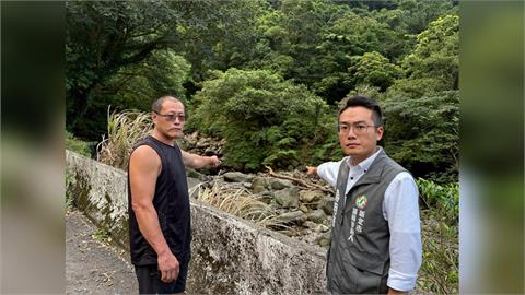 巴威來勢洶洶！游明諺籲加速清除三芝土石淤積避免災害