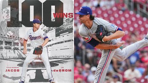MLB(影)/37歲照樣狂飆160公里火球!遊騎兵「地表最強投」達陣百勝里程碑
