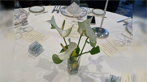 台南花果亮相東京國際花道博覽會　　蘭花、火鶴登日本皇室午宴