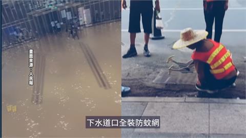 楊柳襲廣東「防疫排水堵塞」釀災　民眾怨：淹水根本是人禍