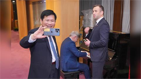 快新聞／鋼琴外交晚宴！接待歐洲議會安全委員會　林佳龍：強化合作守護自由