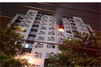 台南善化移工宿舍大樓火警　520人疏散未釀傷亡