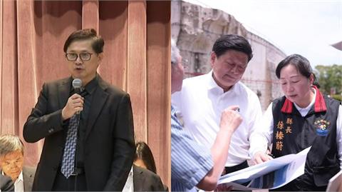 爆捐款被縣府繞一手...傅崐萁不忍了！翻舊帳怒告童子賢「花蓮人苦難你造成的」