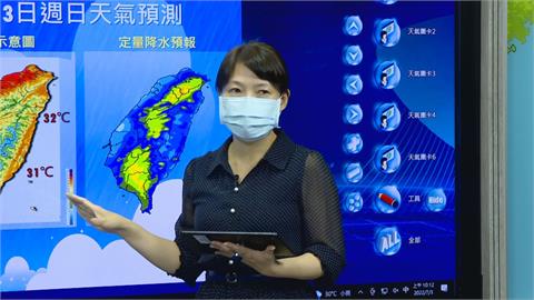 快新聞／中南部今仍要防大雷雨！本週天氣2階段變化　雨勢「這天」才趨緩