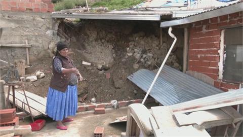玻利維亞豪雨不斷　部分房屋遭土石流吞噬全毀