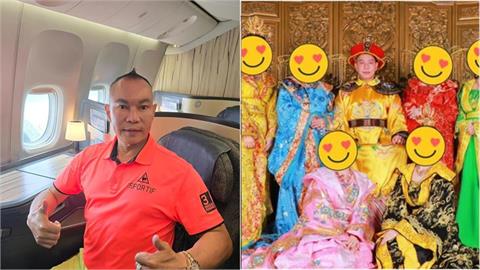 吊車大王「擁4妻」不觸法內幕曝光！私下體力過猛「再添小老婆？」秘訣全說了