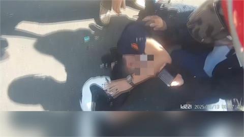 新北永和警抓毒品通緝犯　交警助攔檢被同仁撞斷腿