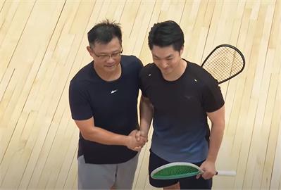 世壯運／台北市長也參賽！蔣萬安出戰壁球直落三奪首勝　賽前只練習2次