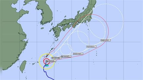 日本九州秋雨滯留鋒面降暴雨　中颱舒力基緊接其後