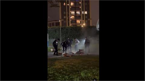 樂極生悲！深夜放煙火太吵遭報警　失聯移工意外被逮