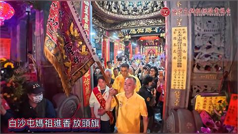 白沙屯媽祖明4/12起駕　拱天宮周邊湧人潮