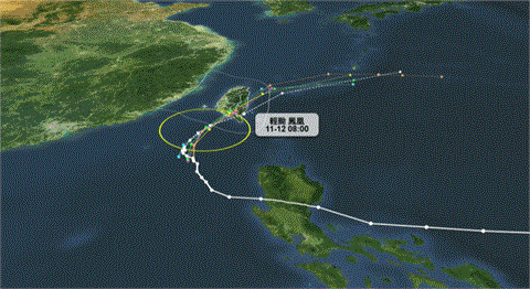 「鳳凰」逼近連2天颱風假？氣象署揭6縣市「暴風圈侵襲率」衝破90%